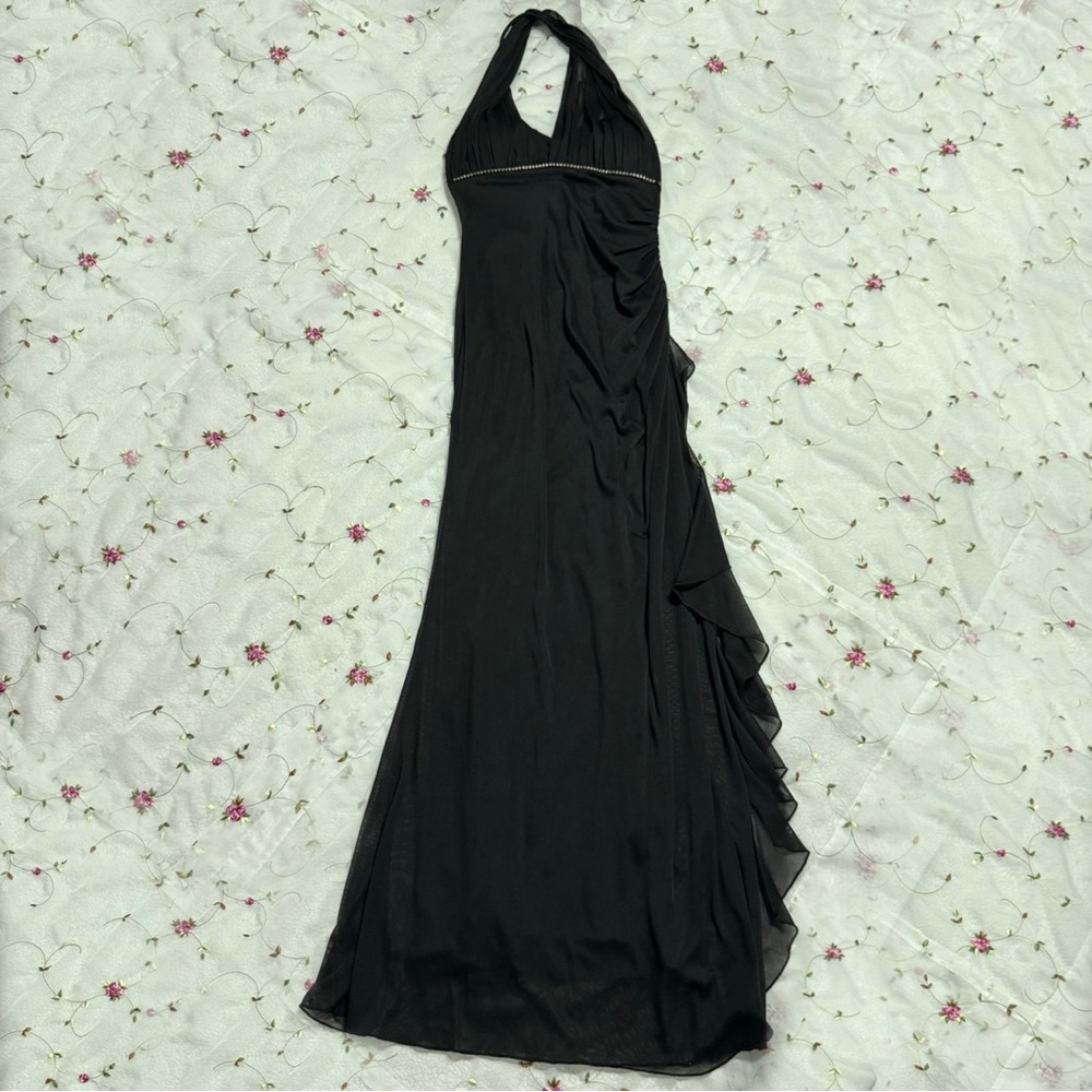 Vintage Asymmetrical Formal Gown